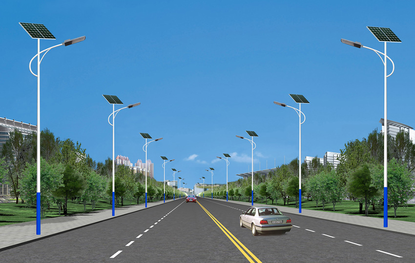太陽能路燈與市電路燈的區別